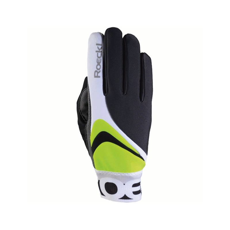 Racing hansker Roeckl Gent svart/gul Racing hansker Roeckl Gent svart/gul